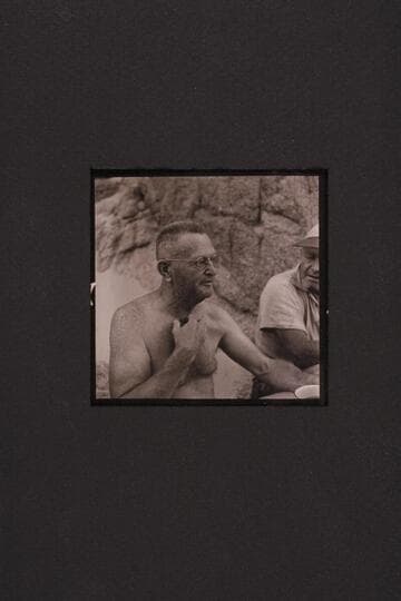 Willie Taylor during 1954, June motor traverse of Grand Canyon