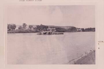The motorboat "Marguerite." Stern and side paddle wheels