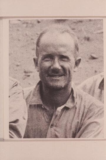 Raymond C. Moore. Lees Ferry before start of 1923 survey of Grand Canyon. From group photo