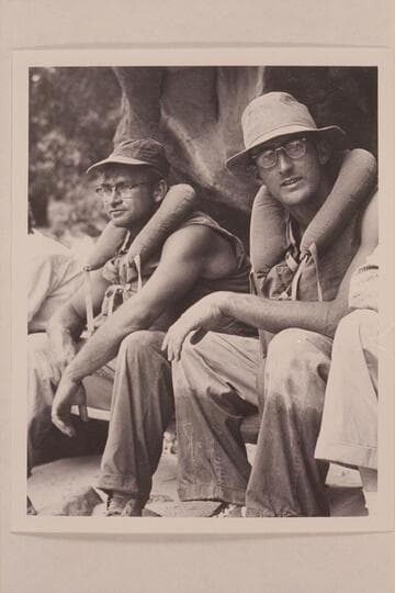 Lug Larsen and AK Reynolds. Triplett Falls; Canyon of Lodore. Both made the Grand Canyon traverse in 1954