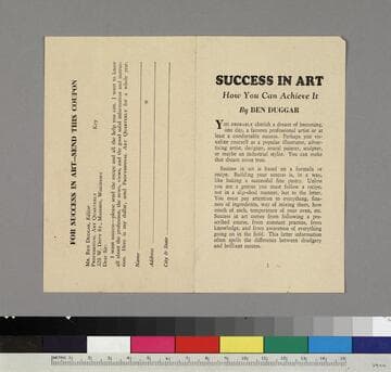 Success in Art: How You Can Achieve It