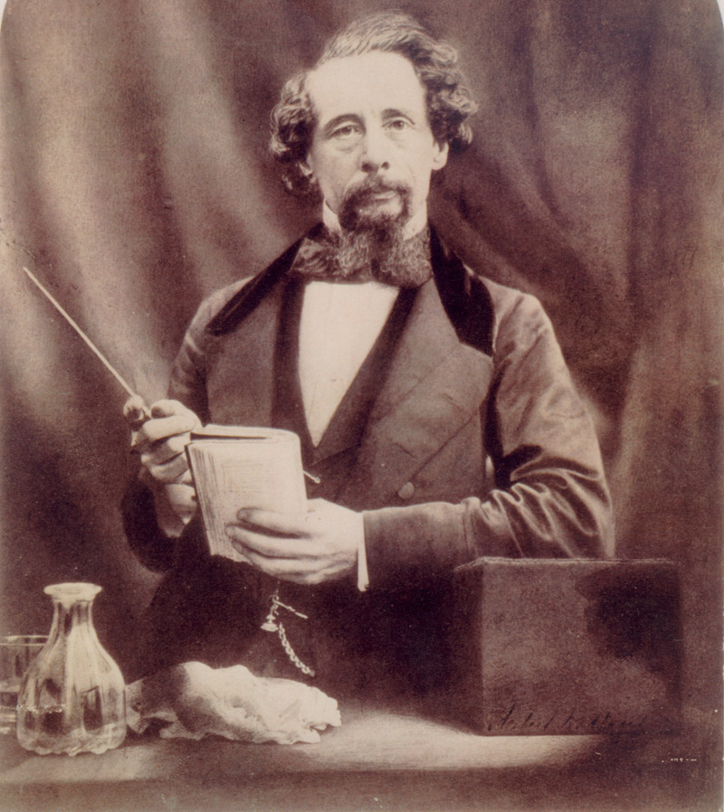 DickensBday-1 Photograph of Charles Dickens