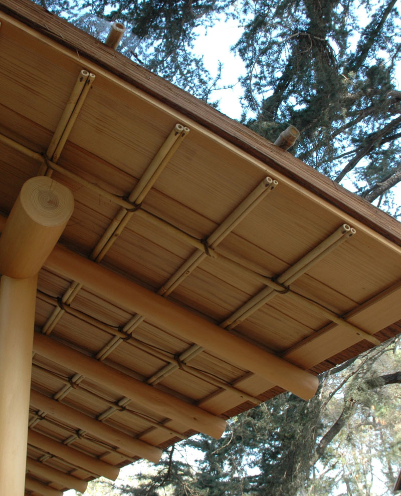 KenBrown3a Glimpse inside teahouse