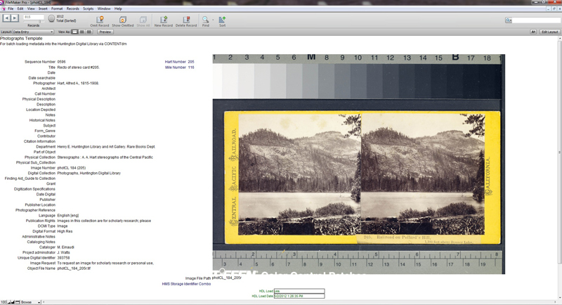 screen_capture_rr_blog Screenshot of a Hart stereo card and its metadata