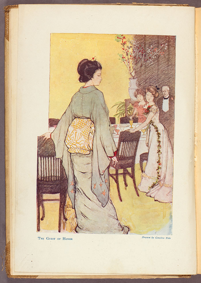Noguchi’s novel The American Diary of a Japanese Girl was initially attributed to the pseudonymous Miss Morning Glory, an 18-year-old Japanese girl on a transcontinental tour of the United States. The Huntington Library, Art Collections, and Botanical Gardens.